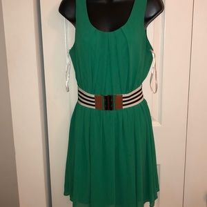 By &By  Green  Large DressPRETTY